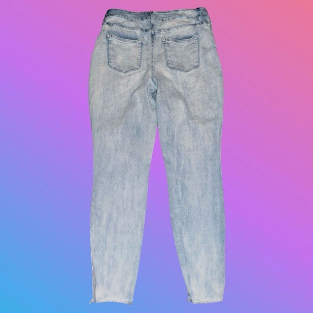 Maurices Button Fly High Rise Jeans Size Large Long 32x30 #168 - Picture 8 of 8